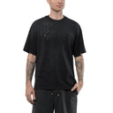 TRICOU AMIRI, Jersey Texture, Black