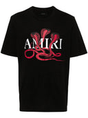 Tricou Amiri , Frontal Print, APoison cotton T-shirt