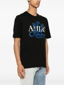 TRICOU AMIRI, Cobra Print, Black