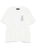 TRICOU AMIRI, Garden Print, White