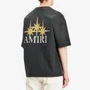 TRICOU AMIRI, Starburst Oversized, Black