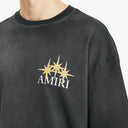 TRICOU AMIRI, Starburst Oversized, Black