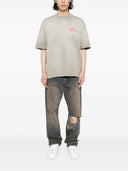 TRICOU AMIRI, Starbust Print, Light Grey