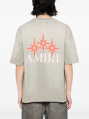 TRICOU AMIRI, Starbust Print, Light Grey