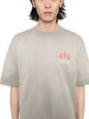 TRICOU AMIRI, Starbust Print, Light Grey