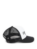 Sapca AMIRI, lettering-print baseball cap, Alb Negru