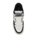 Sneakers AMIRI, skyline' Black And White Sneaker With Maxi Logo