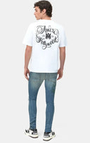 Tricou AMIRI, Amiri Black Short Sleeve T-Shirt, Alb