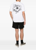 Tricou AMIRI, Amiri Black Short Sleeve T-Shirt, Alb