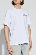 Tricou AMIRI, Cotton Amiri T-shirt with logo, Alb