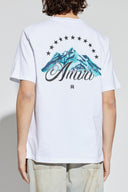 Tricou AMIRI, Cotton Amiri T-shirt with logo, Alb