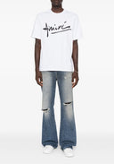 Tricou AMIRI, Cotton logo Tee, White