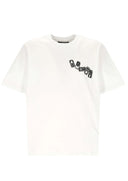 Tricou AMIRI, White T-shirt with Domino Print