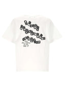 Tricou AMIRI, White T-shirt with Domino Print