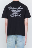 Tricou AMIRI, COTTON T-SHIRT WITH CHATEAU WRITING