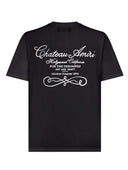 Tricou AMIRI, COTTON T-SHIRT WITH CHATEAU WRITING