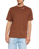 Tricou AMIRI, Amiri BROWN T-shirt with embroidered logo