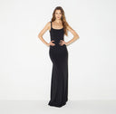 Rochie ELISABETTA FRANCHI, dress in crepe jersey, Negru