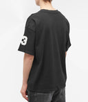 TRICOU AMIRI, FLOCKED HOCKEY SKATER, Negru