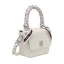 Geanta AMIRI, Mini, Logo Emblem, White Alabaster