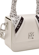 Geanta AMIRI, Mini, Logo Emblem, White Alabaster