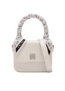 Geanta AMIRI, Mini, Logo Emblem, White Alabaster