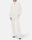 Pantaloni AMIRI, WOMEN'S MA SWEATPANT,White