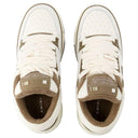 Sneakers AMIRI, MA-1, Brown Details, White