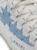 Sneakers AMIRI, Stars Court Low Top, Blue Sky