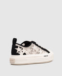Sneakers AMIRI, Stars Court Low, Black and White