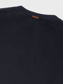 Tricou Zegna, Silk, Leggerissimo, Bleumarin