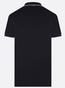 Tricou Zegna, Guler Polo, Negru