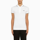 Tricou Zegna, Guler Polo, Alb