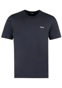Tricou ZEGNA, Black, Model Clasic, Logo Insert
