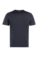 Tricou ZEGNA, Black, Model Clasic, Logo Insert