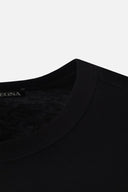 Tricou Zegna, Little Print, Black