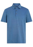 Tricou Zegna, Guler Polo, Albastru
