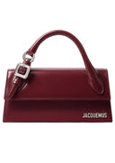 Geanta JACQUEMUS,The long Chiquito with buckle, Burgundy