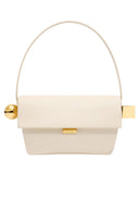Geanta JACQUEMUS,Folded shoulder bag, Ivory