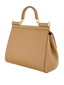 GEANTA DOLCE & GABBANA, Sicily,Dauphine, Large, Shoulder Bag, Brown