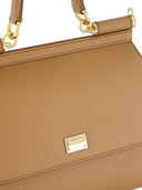 GEANTA DOLCE & GABBANA, Sicily,Dauphine, Large, Shoulder Bag, Brown