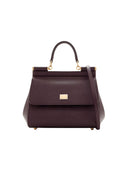 GEANTA DOLCE & GABBANA,  Sicily Handbag, Medium, Merlot