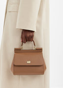 GEANTA DOLCE & GABBANA,  Sicily Handbag, Medium, Maro