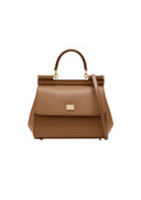 GEANTA DOLCE & GABBANA,  Sicily Handbag, Medium, Maro