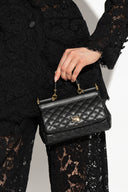 GEANTA DOLCE & GABBANA, Small Sicily Design, Shoulder Bag, Black