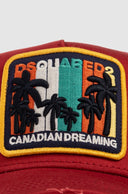 Sapca DSQUARED2,  RED Baseball cap