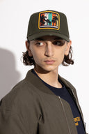 Sapca DSQUARED2, GREEN Baseball cap
