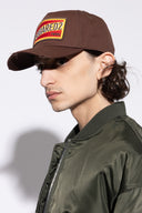 Sapca DSQUARED2, BROWN Baseball cap