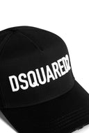 Sapca DSQUARED2, White Logo Insert, Black