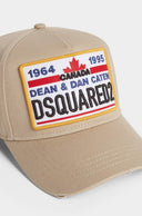 Sapca DSQUARED2, Dsquared2 Logo Baseball Cap Beige